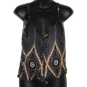 Aravay tank top with abstract design
